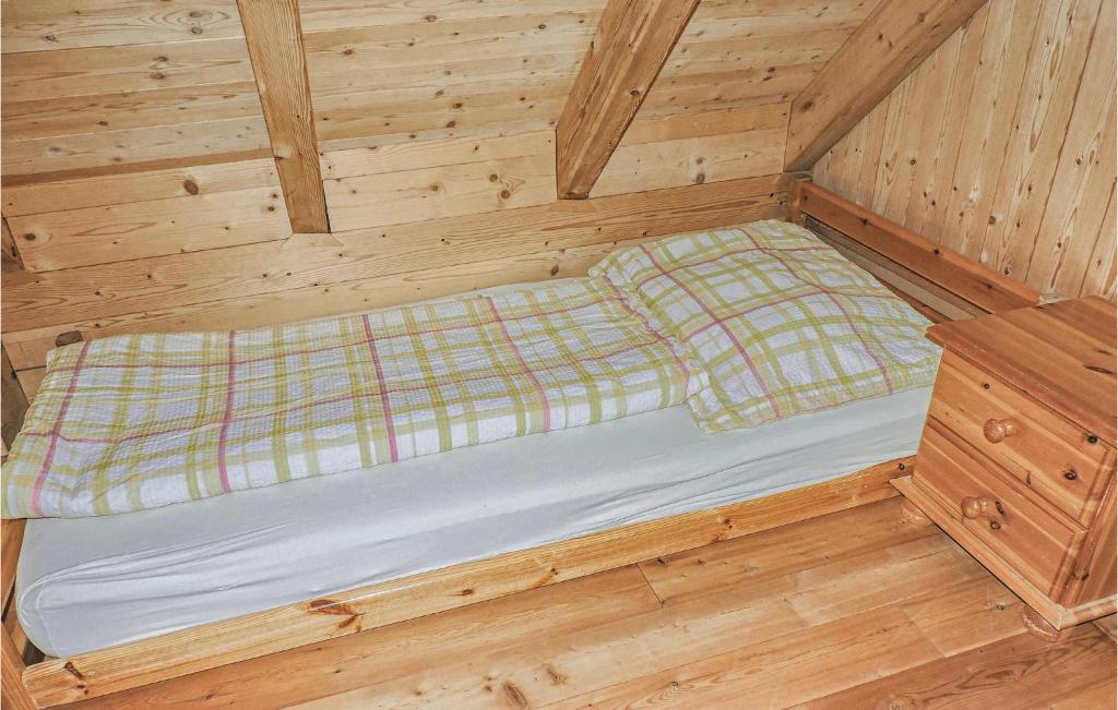 Posteľ alebo postele v izbe v ubytovaní Ferienhaus Mit Pool Und Sauna