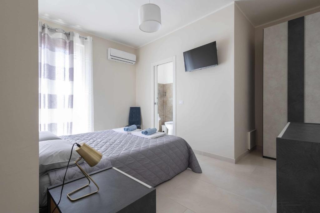 Μια τηλεόραση ή/και κέντρο ψυχαγωγίας στο Leaf - ApartHotel 2