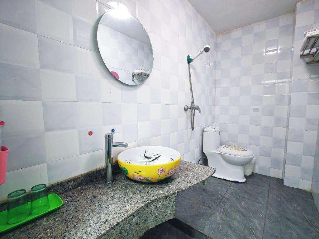 Koupelna v ubytování Lumingju Homestay