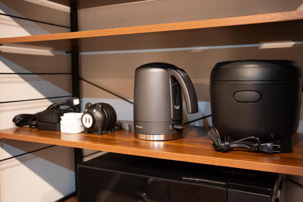 JPRESERVE Fujiにあるコーヒーまたはお茶