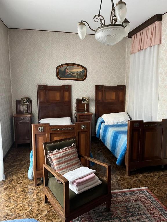 Postel nebo postele na pokoji v ubytování B&B Al Caseificio