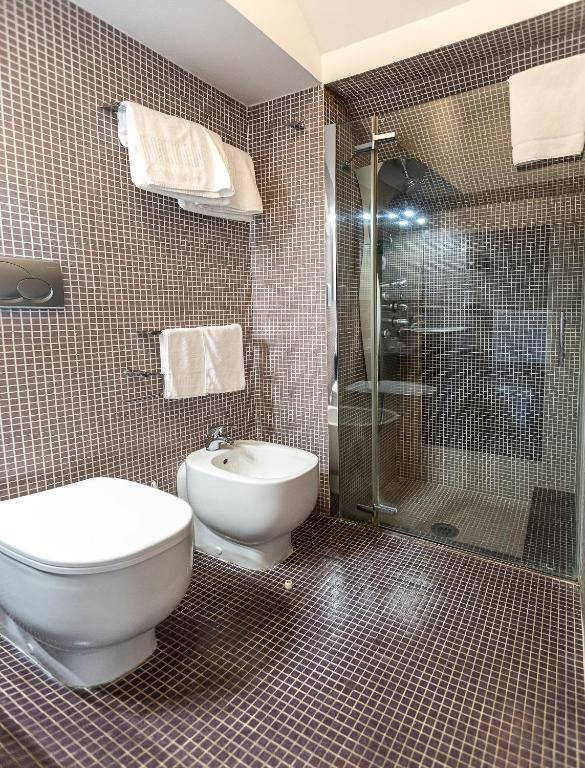Koupelna v ubytování Blurooms