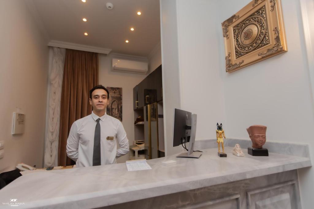 Členové personálu v ubytování El Farida Hotel