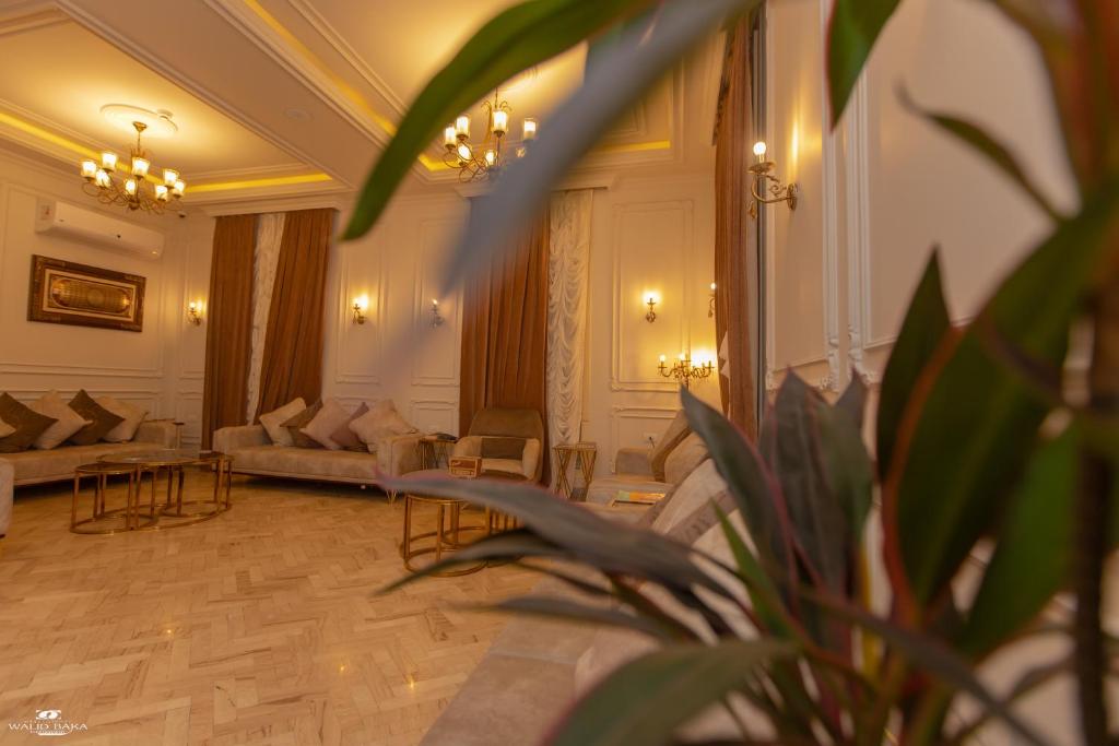 Posezení v ubytování El Farida Hotel