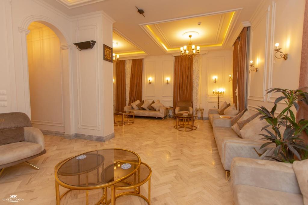 Posezení v ubytování El Farida Hotel
