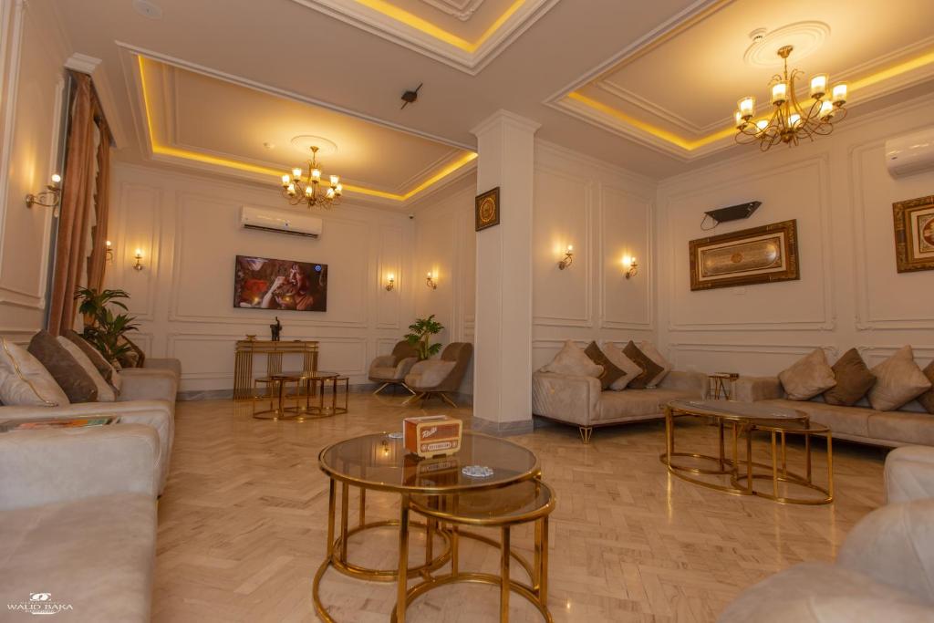Posezení v ubytování El Farida Hotel