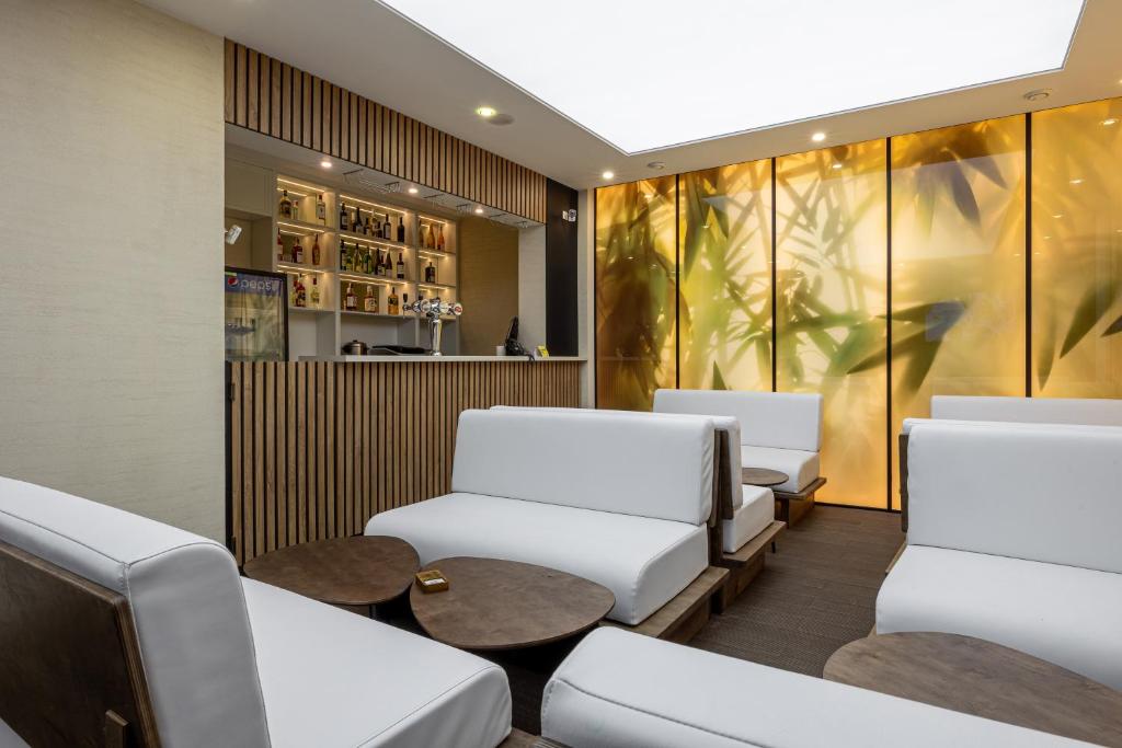 Posezení v ubytování Helios Hotel & SPA