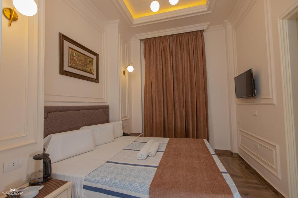 TV a/nebo společenská místnost v ubytování El Farida Hotel