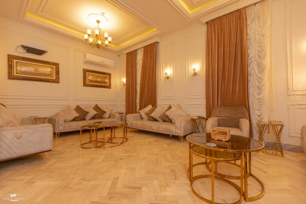 Posezení v ubytování El Farida Hotel
