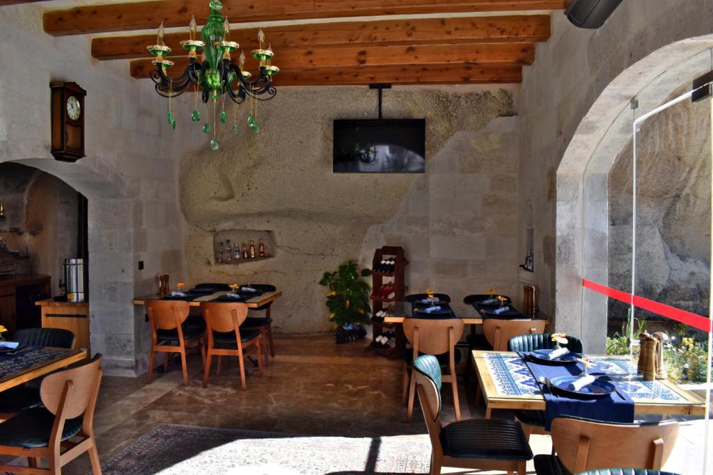 Restaurace v ubytování Göreme Cave Suites