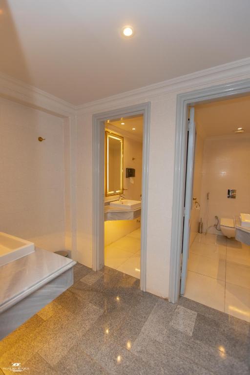 Koupelna v ubytování El Farida Hotel