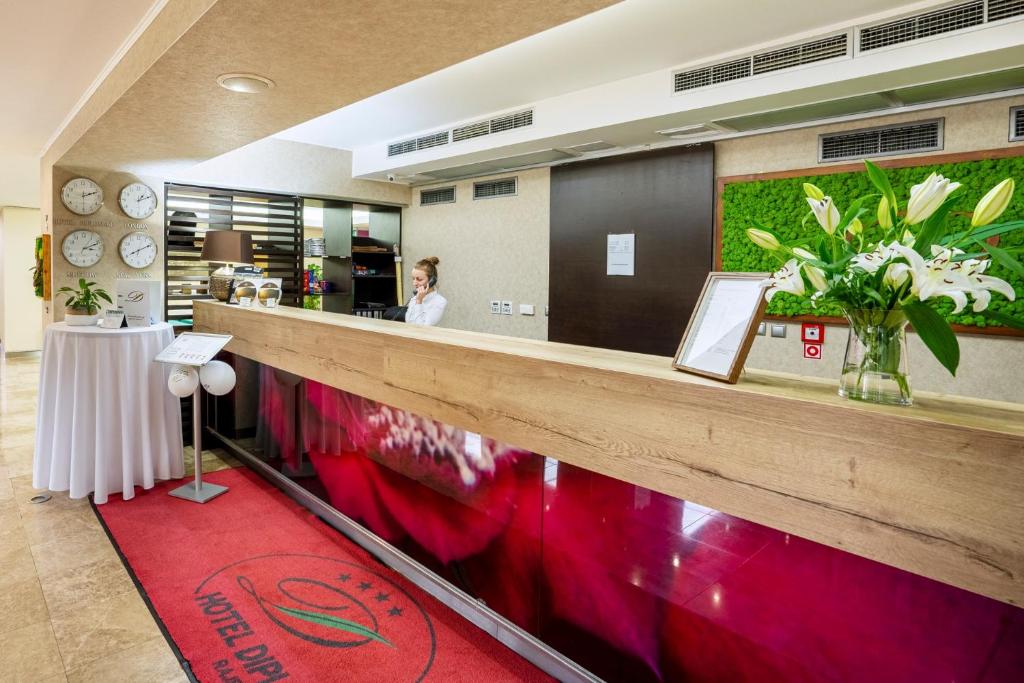 Posezení v ubytování Wellness Hotel Diplomat