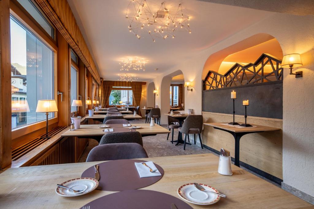 Posezení v ubytování Hotel Kreuz & Post Grindelwald