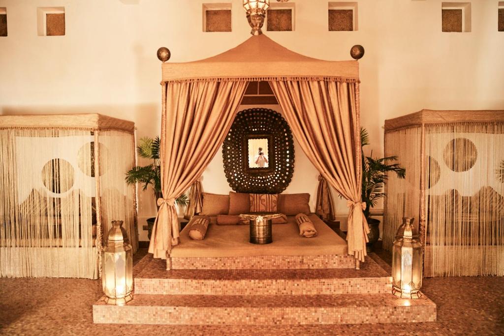 Zona de estar de Baraza Resort and Spa Zanzibar