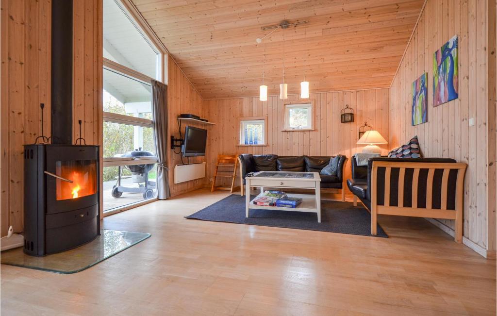 Posezení v ubytování Holiday Home Capellavej