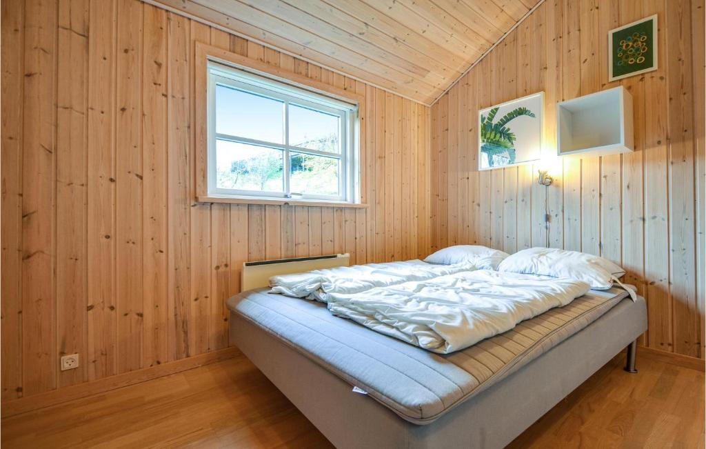 Postel nebo postele na pokoji v ubytování Holiday Home Capellavej