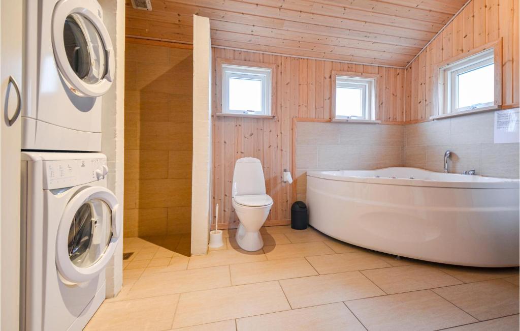 Koupelna v ubytování Holiday Home Capellavej