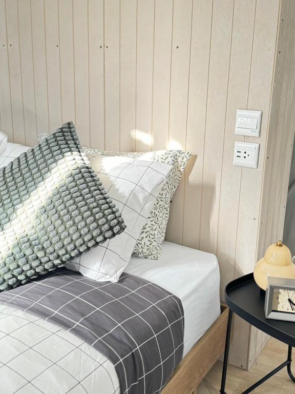 Postel nebo postele na pokoji v ubytování Khao Poon Camping