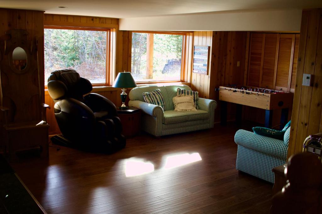 Un lugar para sentarse en Les Oursons Bed and Breakfast