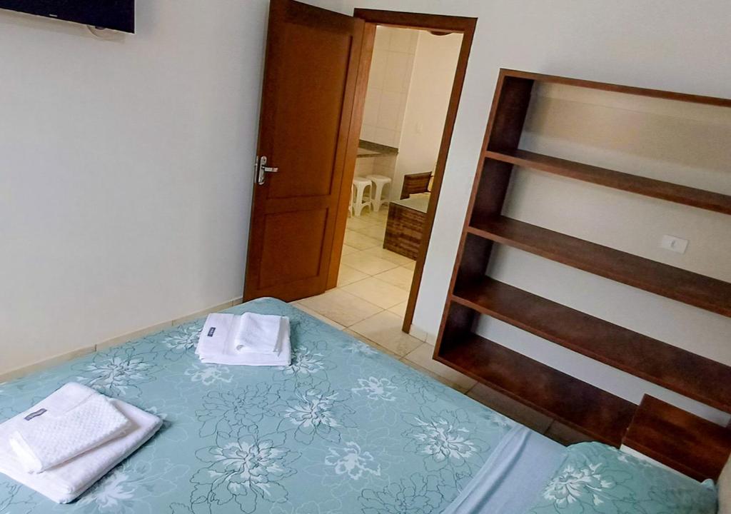 Postel nebo postele na pokoji v ubytování Pousada Nereidas