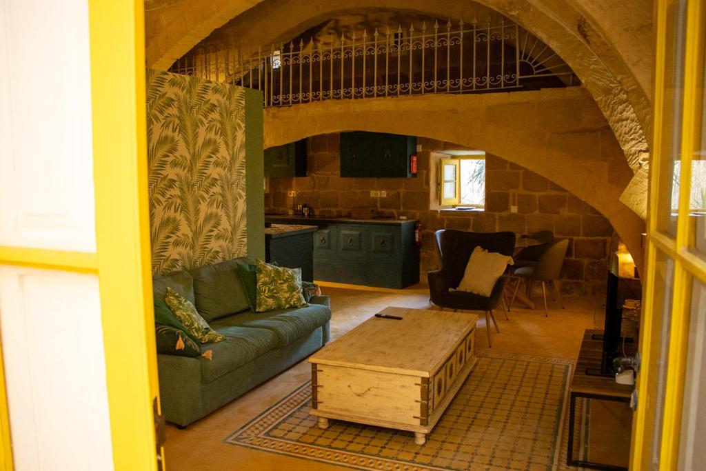 Istumisnurk majutusasutuses Unique Village Hideaway