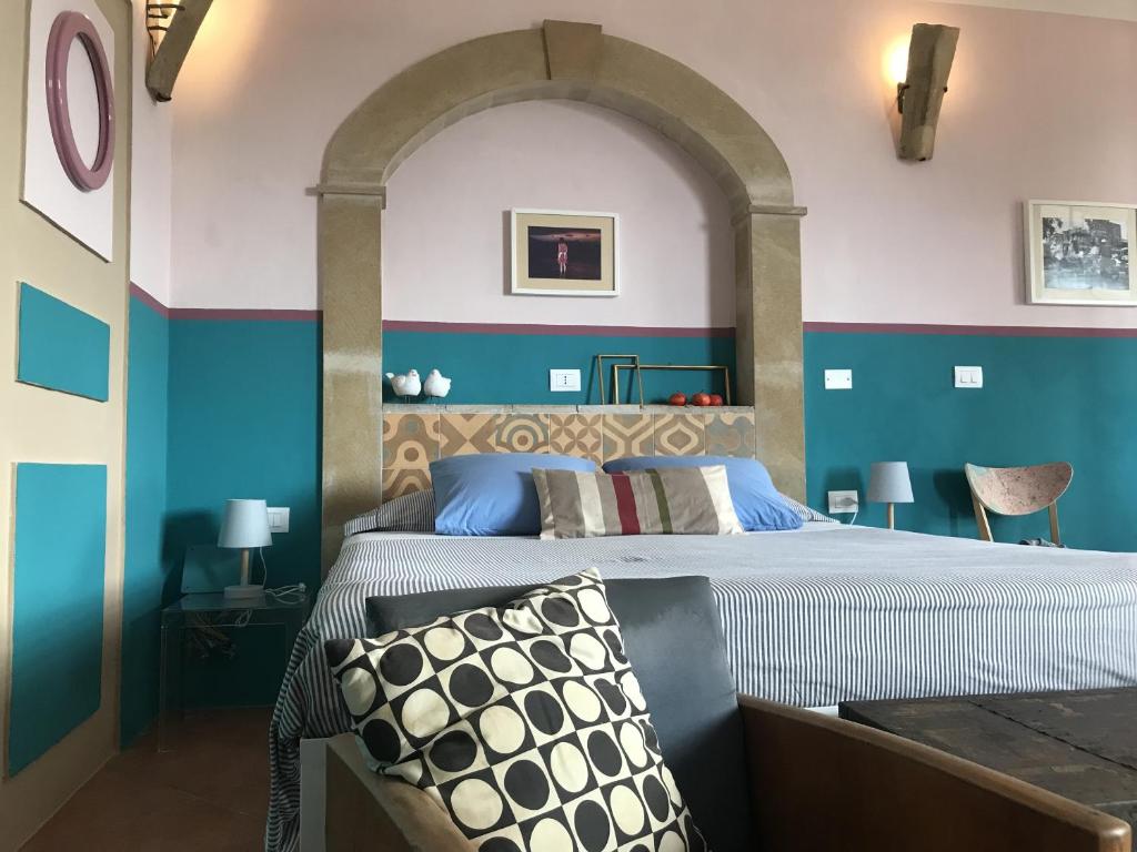 Posezení v ubytování CasapiuHolidaySicilia-Adults Only