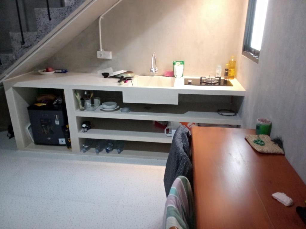 Køkken eller tekøkken på Nia room 2