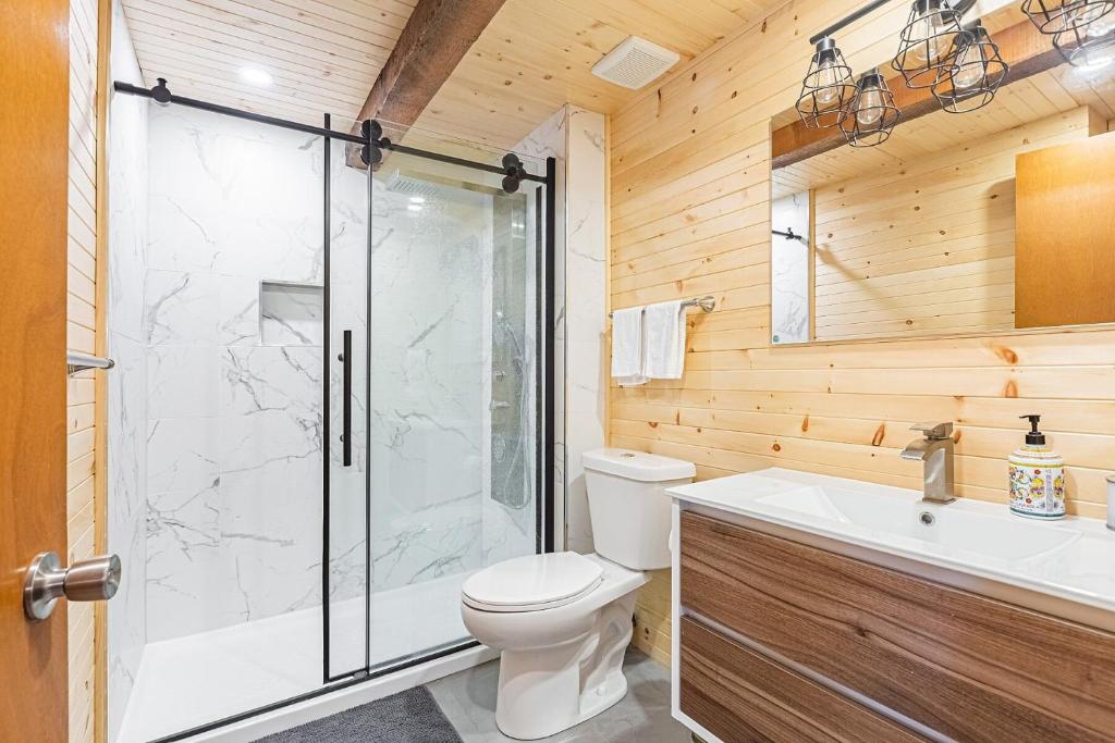 Un baño de Les Oursons Bed and Breakfast
