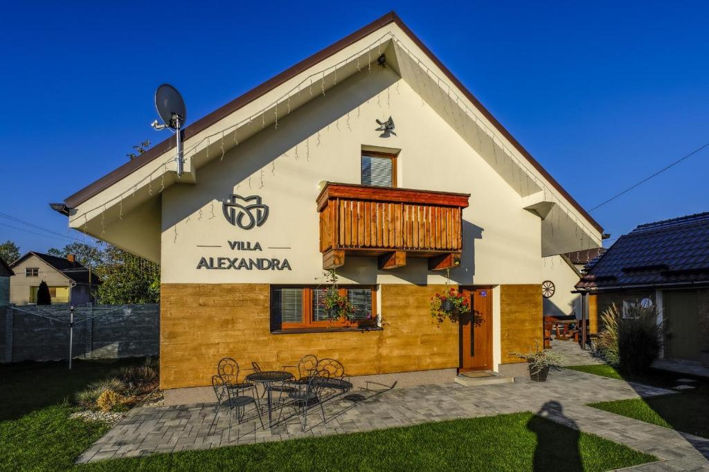 Budova, kde se vila nachází