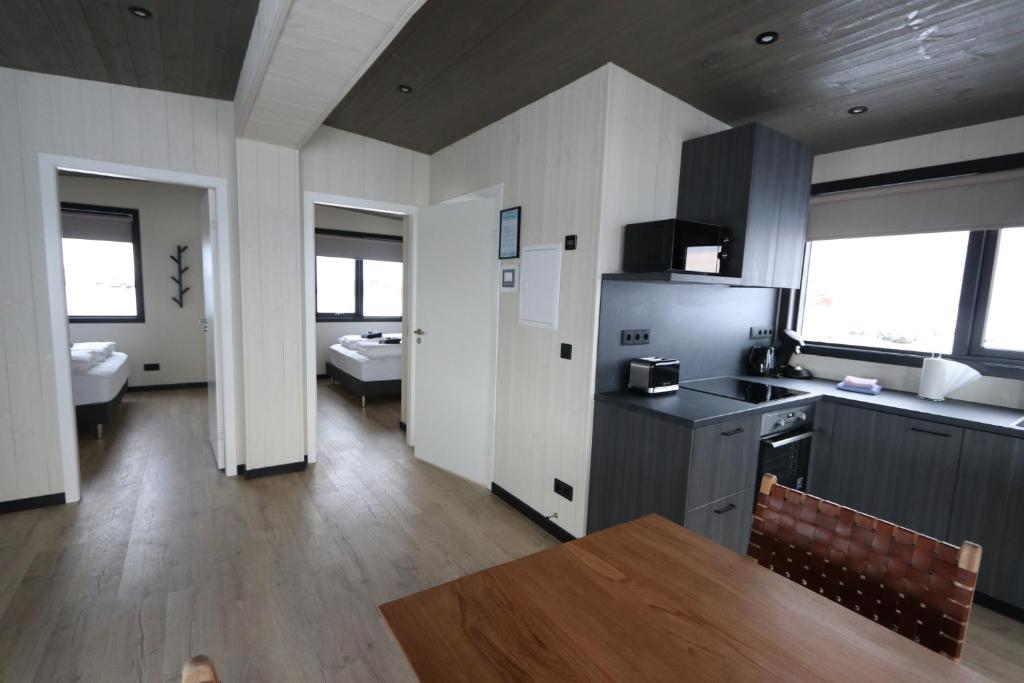 Katil atau katil-katil dalam bilik di Blue View Cabins