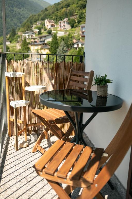 Nespecifikovaný výhled na hory nebo výhled na hory při pohledu z apartmánu