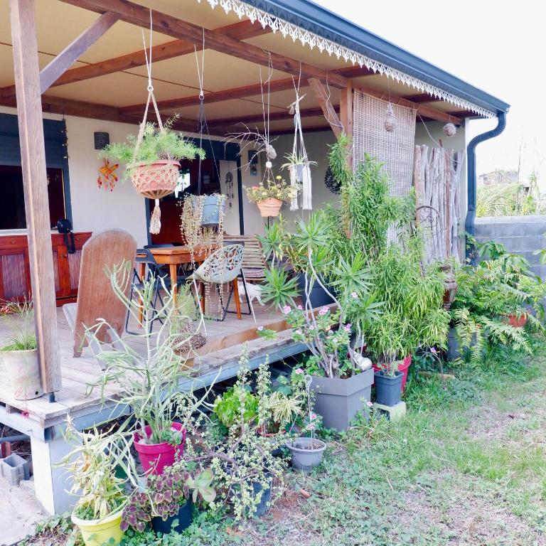 Zahrada ubytování kaz à Nat - Chez L'Habitant