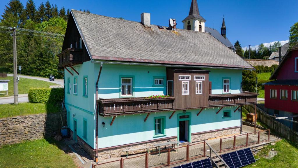 Budova, kde se apartmán nachází