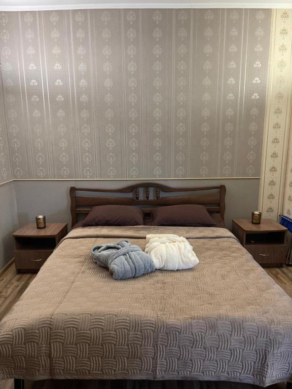 Postel nebo postele na pokoji v ubytování Best House