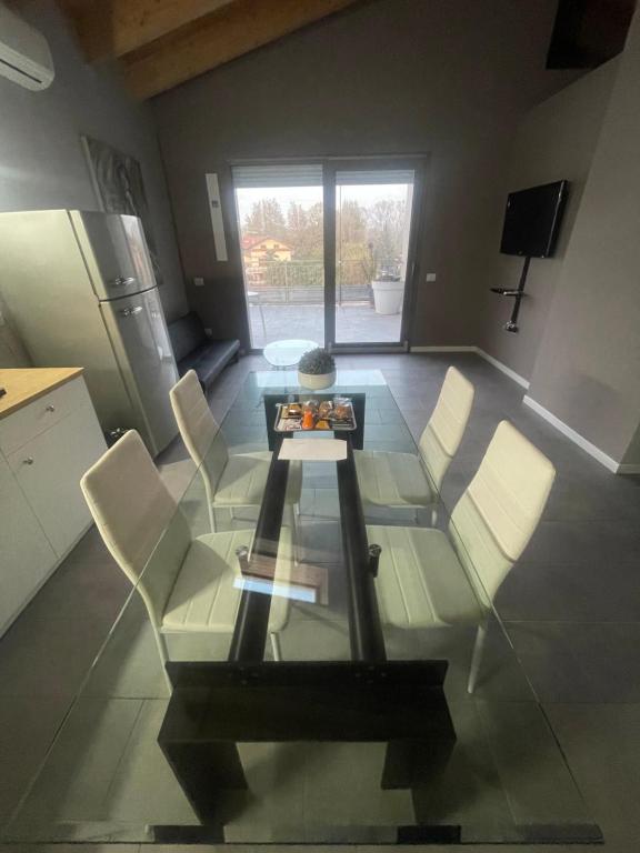 TV a/nebo společenská místnost v ubytování Polly house