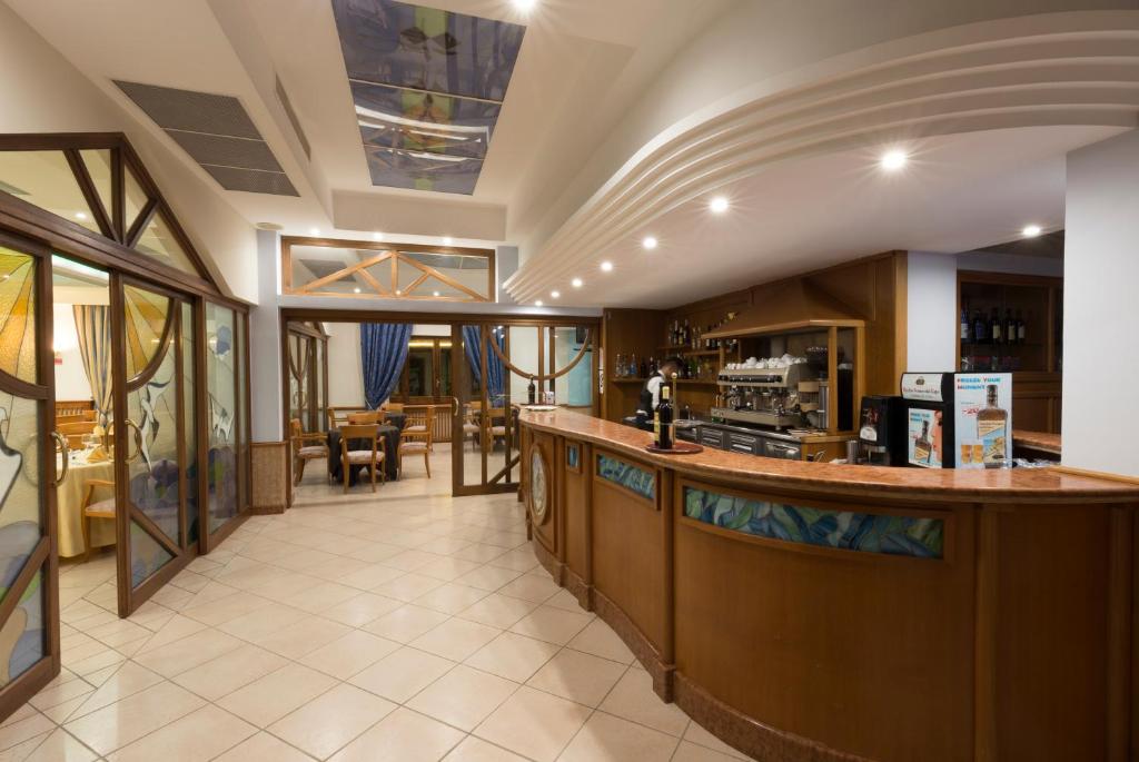 Restaurace v ubytování Hotel Calabrisella