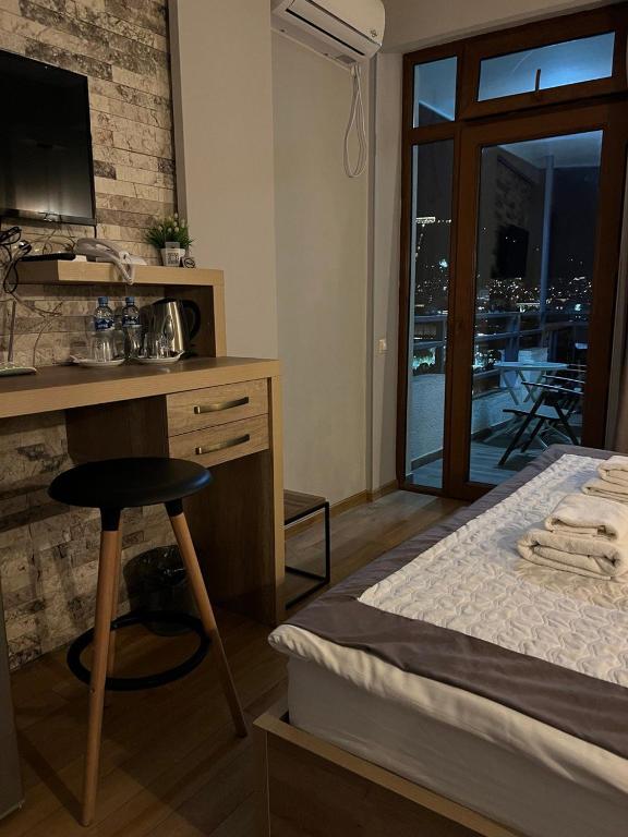 Postel nebo postele na pokoji v ubytování Hotel Livin