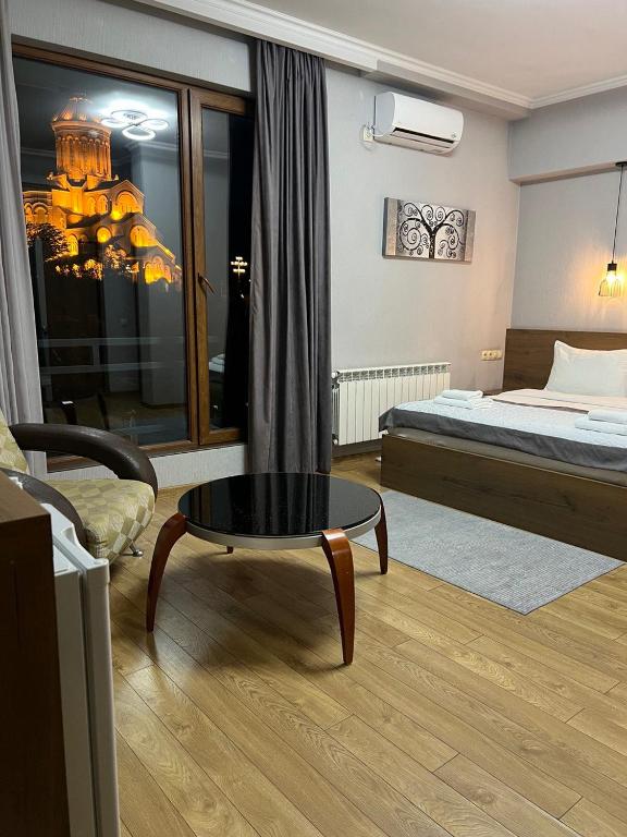 Postel nebo postele na pokoji v ubytování Hotel Livin