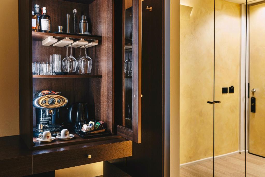 Koupelna v ubytování DelleArti Design Hotel