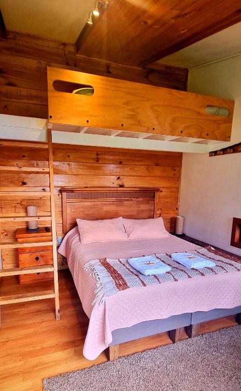 Cabañas Ayalén con vista al Lago