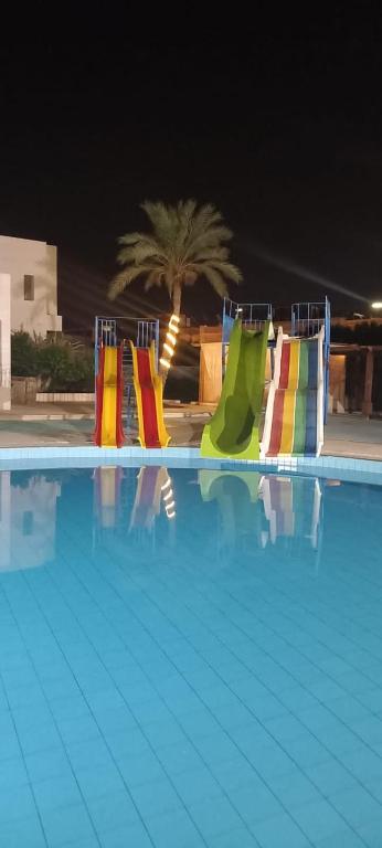 Bazén v ubytování Badawia Sharm Resort nebo v jeho okolí