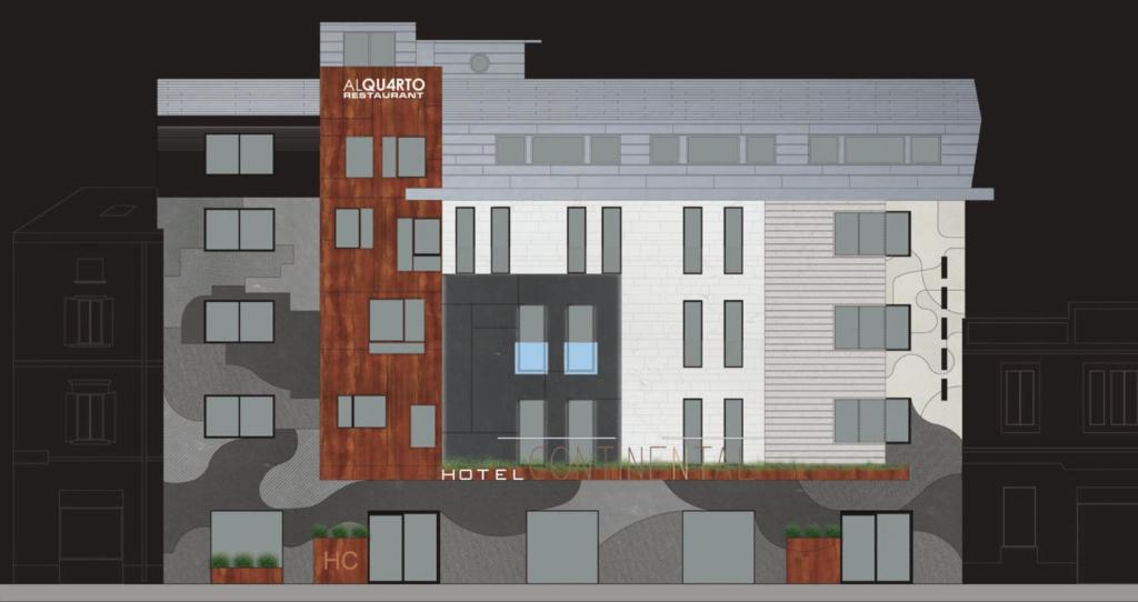 Budynek, w którym mieści się hotel