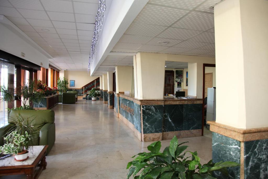 The lobby or reception area at JSM Apartamentos