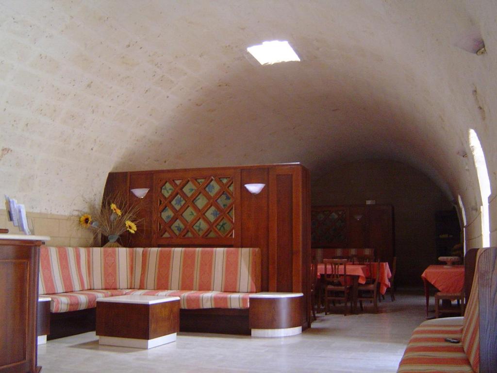 Posezení v ubytování Masseria Fabrizio
