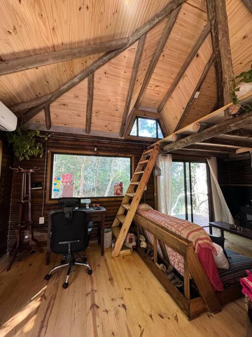 Cabaña del bosque en La Barra