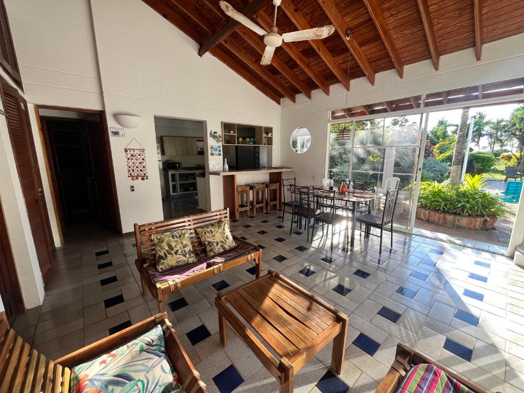 Kuchyň nebo kuchyňský kout v ubytování Coral House SAI