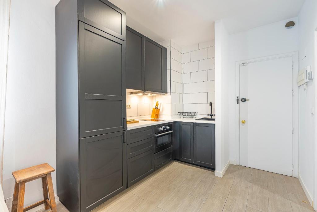 Kuchyň nebo kuchyňský kout v ubytování Apartamento en Milla de Oro a 5 min andando de la playa