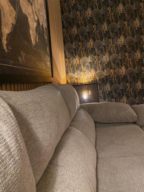 Uma rea de estar em Hotel Lusitano