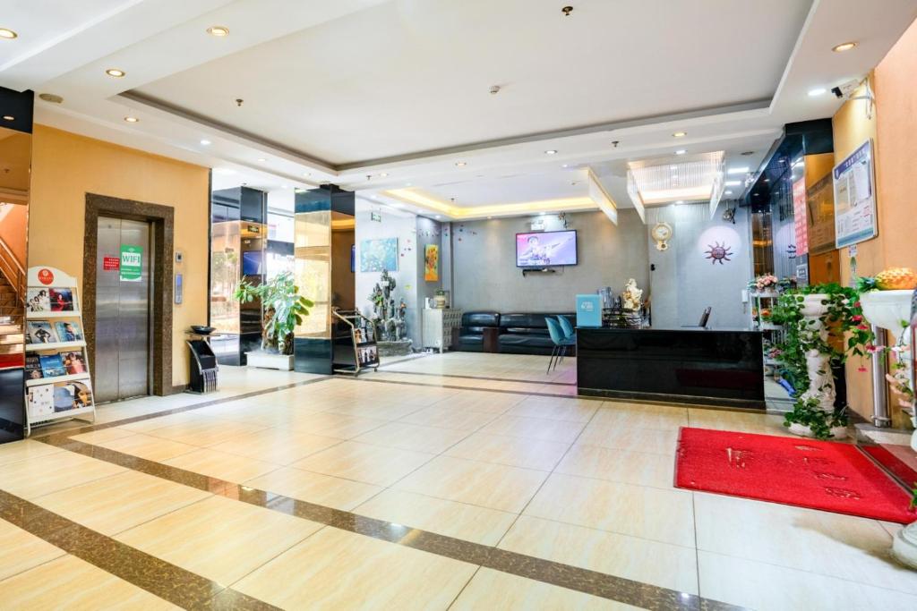 TV a/nebo společenská místnost v ubytování Juli Boutique Hotel