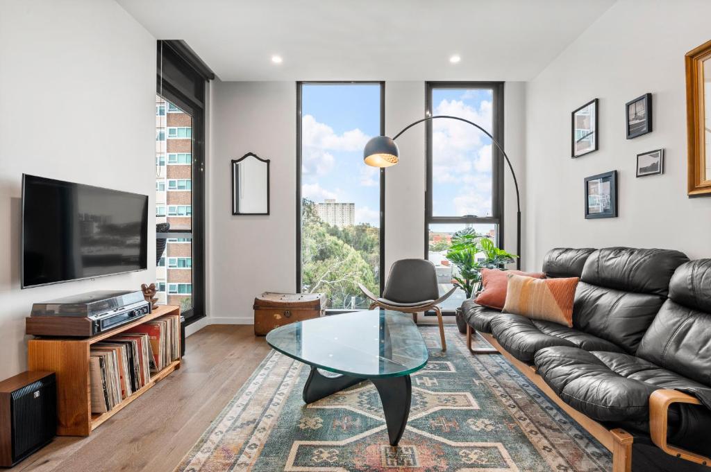 TV a/nebo společenská místnost v ubytování The Photographers' Gallery